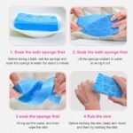 Ultra Soft Exfoliating Sponge | Dead Skin Remover Sponge For Body | Face Scrubber for Women and Men - Image 5