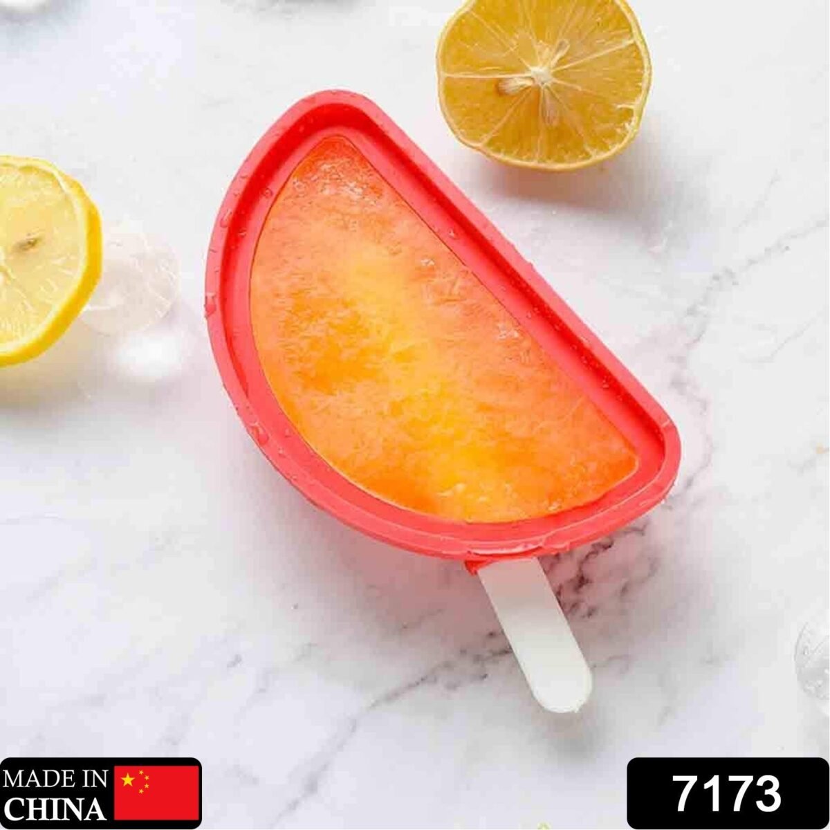 Silicone Ice Cream and Ice  Moulds - Watermelon sicle Molds, DIY Kitchen Tool for Ice Treats - Image 2