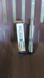 Stainless Steel Thumb Presser Salt and Pepper Grinder (1 Pc) - Image 8