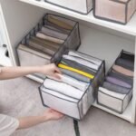7 Grid Clothes Organizer for Wardrobe Storage - Image 3