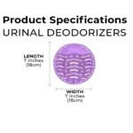 Anti Splash Urinal Round Screen Mat - Image 5
