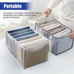 7 Grid Clothes Organizer for Wardrobe Storage - Image 6