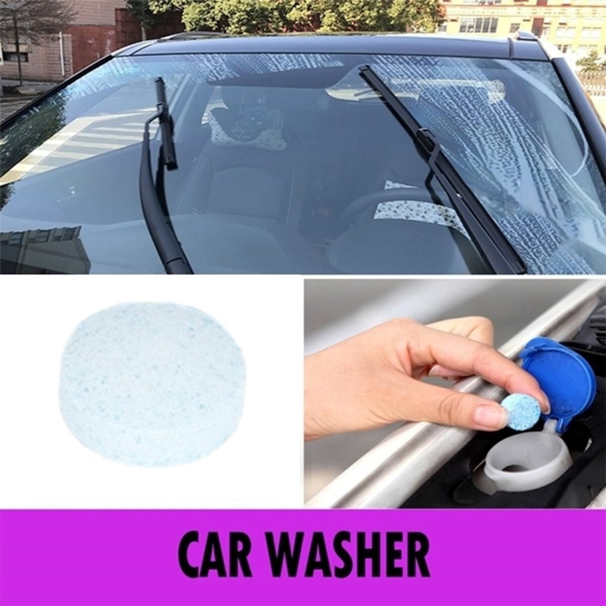 Car Wiper Detergent Effervescent Tablets Washer - Image 3