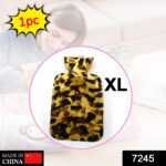 Personal Care Rubber Hot Water Heating Bag for Pain Relief (Large) - Image 3