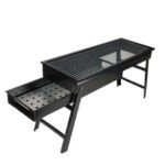 Folding Portable Barbeque BBQ Grill Set for Outdoor and Home - Image 4