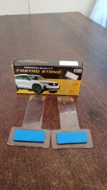 Windscreen cardholder, Fastag Stand, Transparent Ticket Holder Car (2 Pc Set) - Image 9