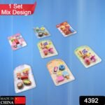 Mix Design Fancy Erasers Set – Colorful & Stylish Erasers for Kids, Birthday Gift & School Prize (1 Set) - Image 2
