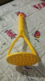 Kitchen Food Masher | Heavy Duty Masher for Fruits, Veggies & Potatoes | Soft Grip Handle (1 Pc) - Image 8
