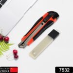 Heavy Duty 18mm Cutter Knife Set with Extra Blades for Office & Home - Image 2