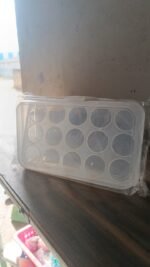 Plastic Egg Storage Container Holder for Refrigerator Egg Tray Holds 15 Eggs (1 Pc) - Image 7