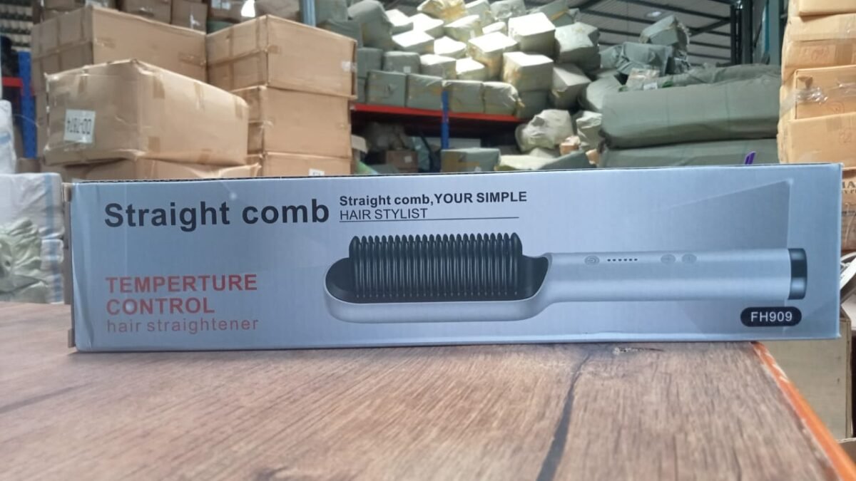 Hqt-909B Hair Straightener Used While Massaging Hair Scalps And Head., Hair accessories - Image 11