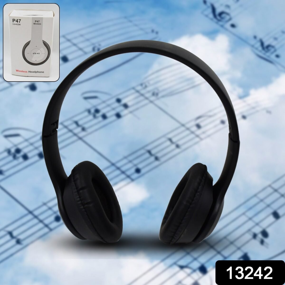 Foldable Wireless Headphone with Calling Function (1 Pc) - Image 2