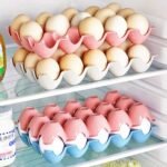 15 Cavity Plastic Egg Tray Egg Trays for Storage with 15 Eggs Holder (4 Pc Set) - Image 6