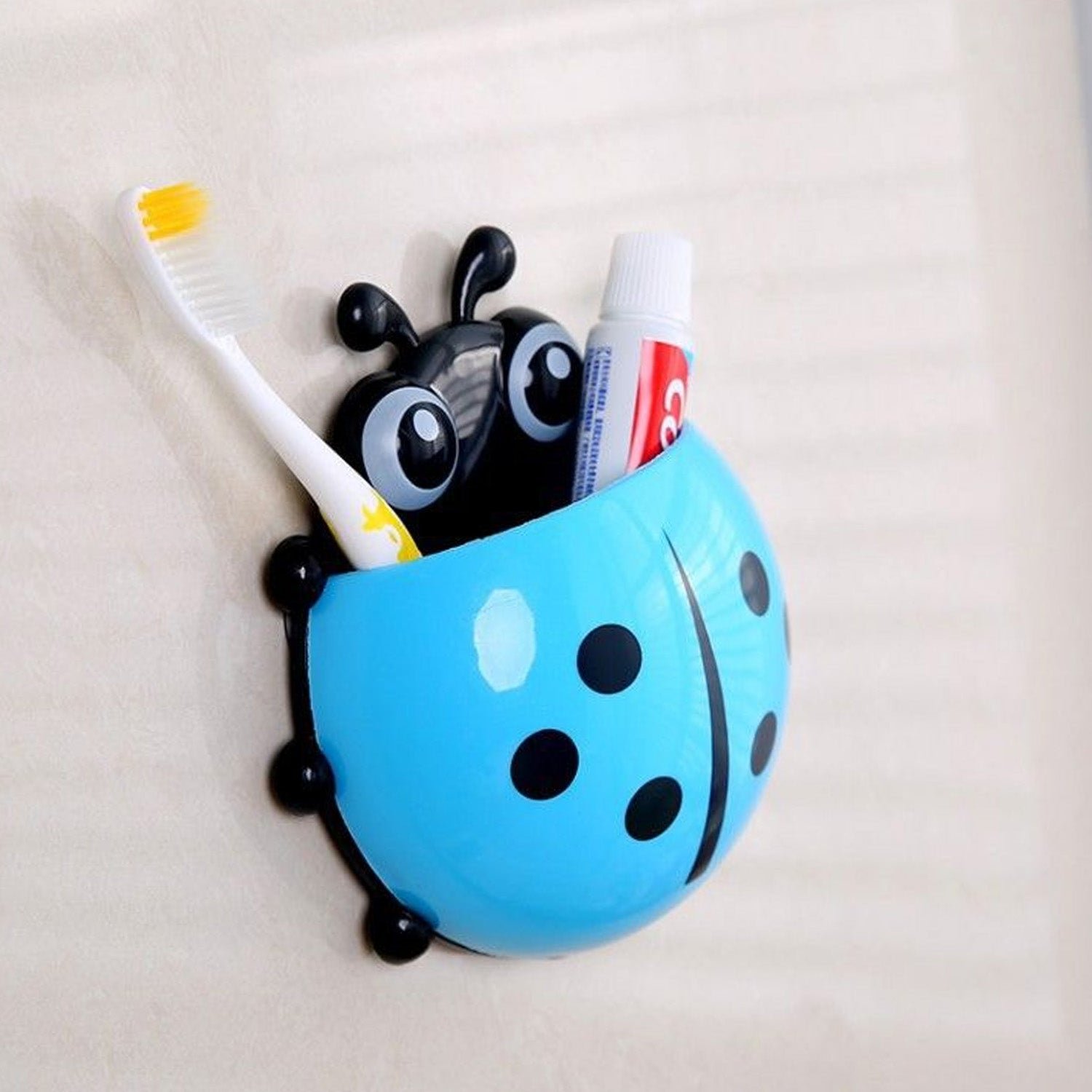 7_430e80cc-4830-4fc5-b18e-4d37479ad477.jpg Ladybug Toothbrush Holder (1 Pc) - Image 1