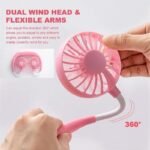 Hands-Free Wearable Neckband Fan - Image 3