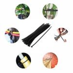 3×100 MM Nylon Self Locking Cable Ties, Heavy Duty Strong Zip Wire Tie. Pack of 100pc - Black - Image 4
