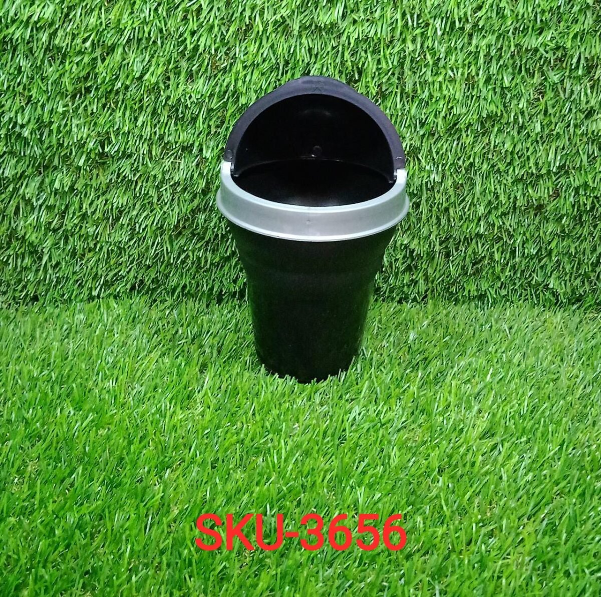 Plastic Car Mini Dustbin / Trash Bin Dust Case Best for Traveling (Multicolour) - Image 5