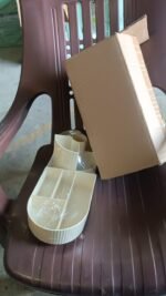 Multi Compartment Cosmetic make up organizer dressing table (1 Pc / Mix Color) - Image 7