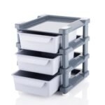 Mini 3 Layer Drawer Used for storing makeup equipment’s and kits used by women’s and ladies. - Image 4