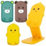 Cute Cartoon Design Multi-Angle Adjustable Foldable Mobile Stand - Image 4