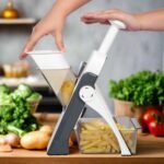 Multi functional Time Saving Adjustable Hand Press Vegetables Chopper - Image 5