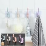 Self Adhesive Plastic Wall Hook for Home - Image 3
