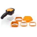 5 In 1 Nicer Dicer used for cutting and shredding of various types of food stuff in all kitchen purposes. - Image 4