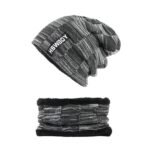 Ultra Soft Unisex Woolen Beanie Cap Plus Muffler Scarf - Image 7