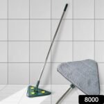 2-in-1 Extendable Triangle Mop – Retractable, 360° Rotating, Telescopic & Reusable Mop Heads (1 Pc) - Image 2