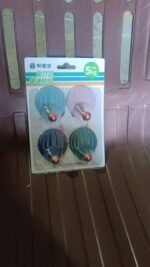 Self Adhesive Wall Hooks Waterproof Adhesive Sticky Stylish Hooks (4 Pc) - Image 7