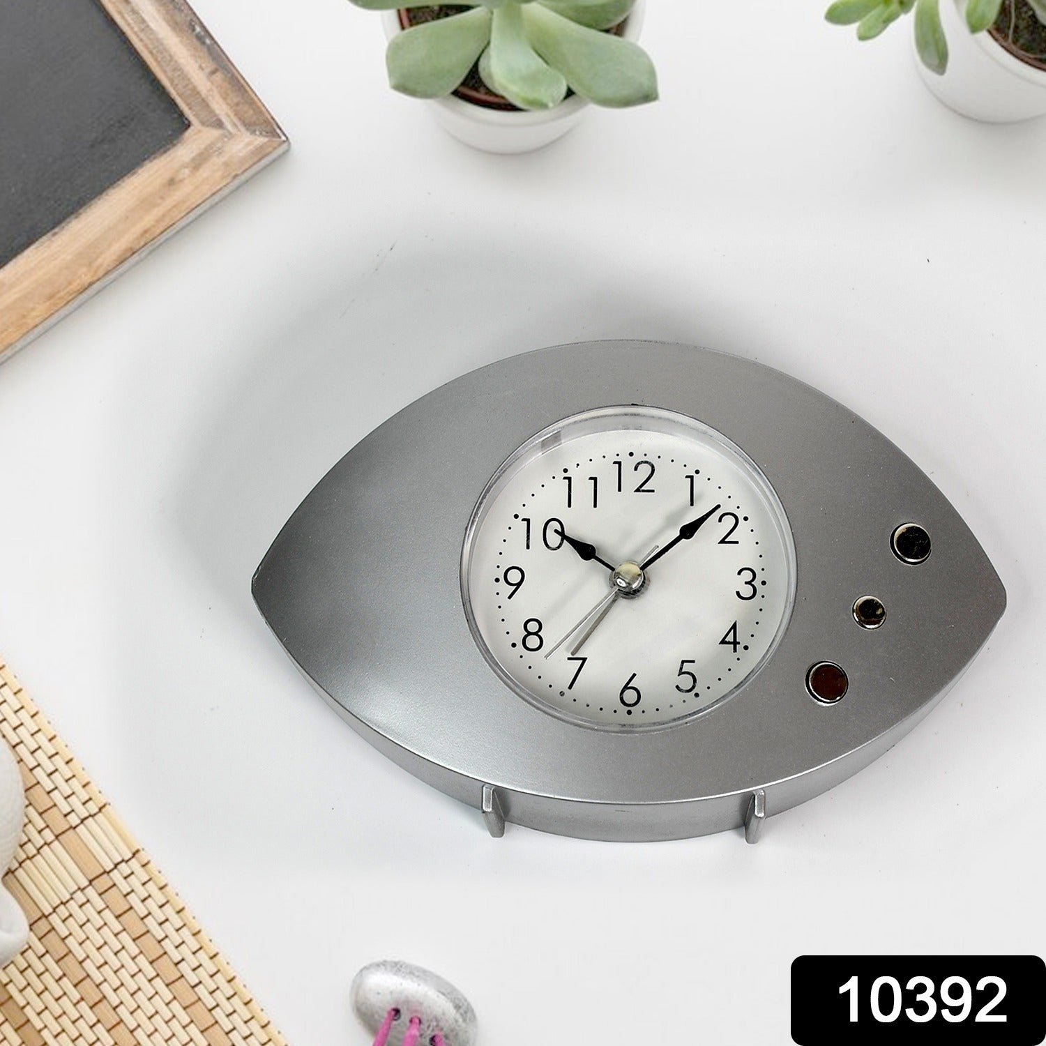 8100dede-ac2b-4117-a892-d6b2f22c8a75.jpg Modern Desk Clock Featuring Time - Image 1