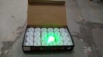 Green Flameless LED Tealights, Smokeless Plastic Decorative Candles - Led Tea Light Candle For Home Decoration (Pack Of 24) - Image 8