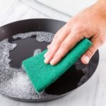 Scrub Sponge Cleaning Pads Aqua Green (Pack Of 6) - Image 5