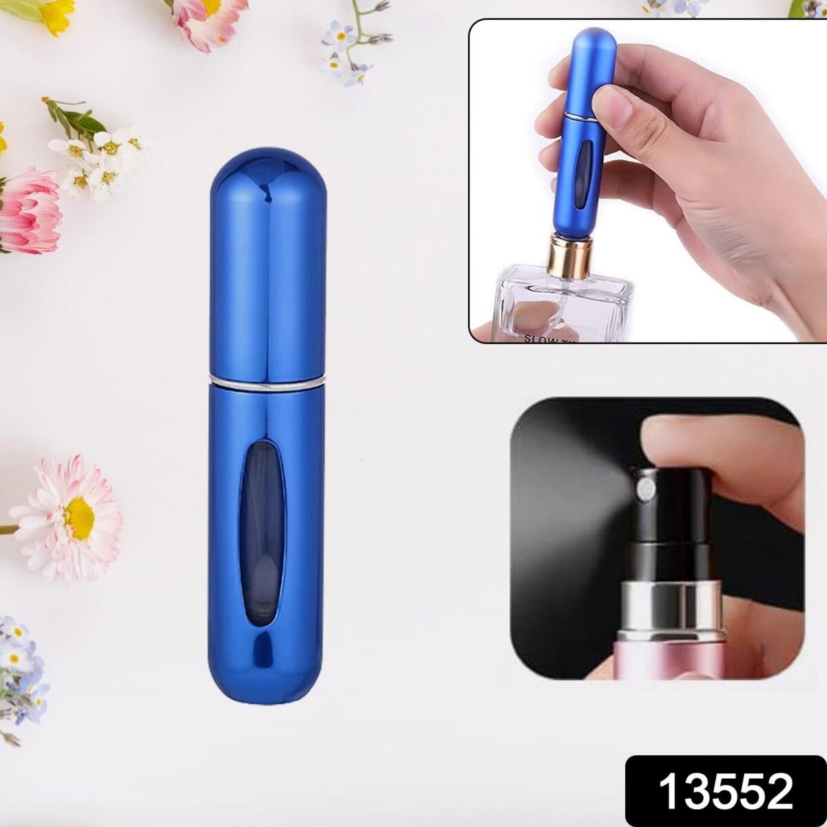 Mini Portable Perfume Empty Spray Bottle (1 Pc / Mix Color) - Image 2