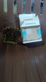 Metal Desktop Table Decoration Cabinet Wheel Tower (1 Pc) - Image 7