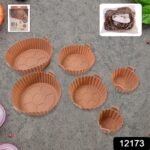 Air Fryer Reusable Silicone Pot with Handles (6 Pc set) - Image 2