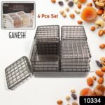 Ganesh Multipurpose Gift Set, Dry fruit (4 Pcs Set / With Tray) - Image 2