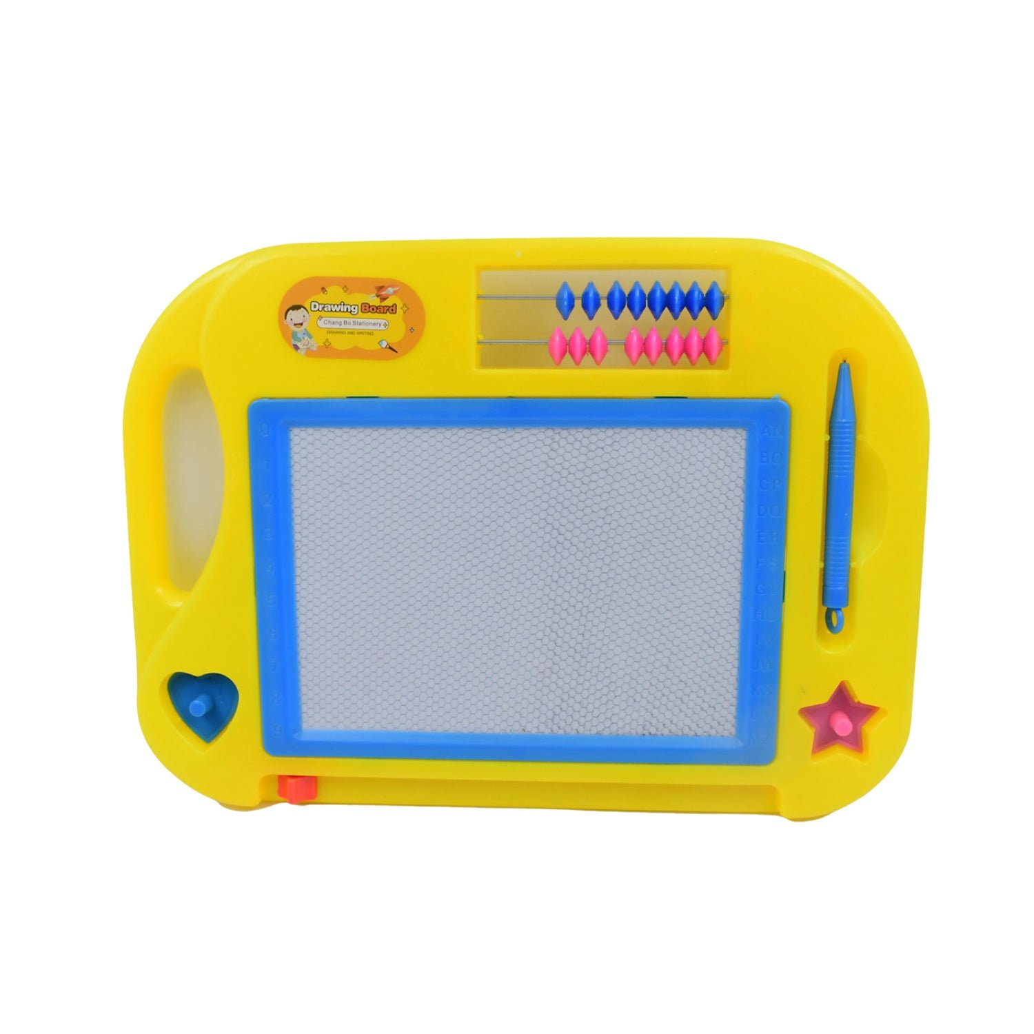 9_0dd490c7-7414-4a8f-a56e-6b3fee7fec63.jpg Magic Sketch Slate Board for Kids (1 Pc / 31 × 22 Cm) - Image 1