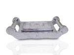 Multipurpose 4 Section Royal Design Silver Storage / Gift Box