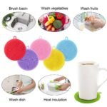 Silicone Dish Scrubber Sponge Mildew Free, Non Stick, Heat Resistant - Image 7
