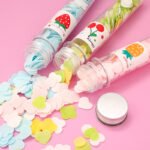 Portable Hand Washing Bath Flower Shape Paper Soap Strips In Test Tube Bottle - Image 7