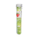 Portable Hand Washing Bath Flower Shape Paper Soap Strips In Test Tube Bottle - Image 4