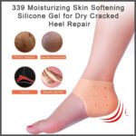 Moisturizing Skin Softening Silicone Gel for Dry Cracked Heel Repair (Multicolour) - Image 8