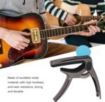 Guitar Capo with Pickup Stand, Soft for Acoustic and Electric Guitar Ukulele Mandolin Banjo Guitar Accessories - Image 5