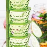 4 in 1 Multipurpose 360 Degree Rotating Pickle Rack Container for Kitchen