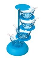 4 in 1 Multipurpose 360 Degree Rotating Pickle Rack Container for Kitchen - Image 3