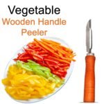 Wooden Handle and Stainless Steel Vegetable Peeler - Image 7