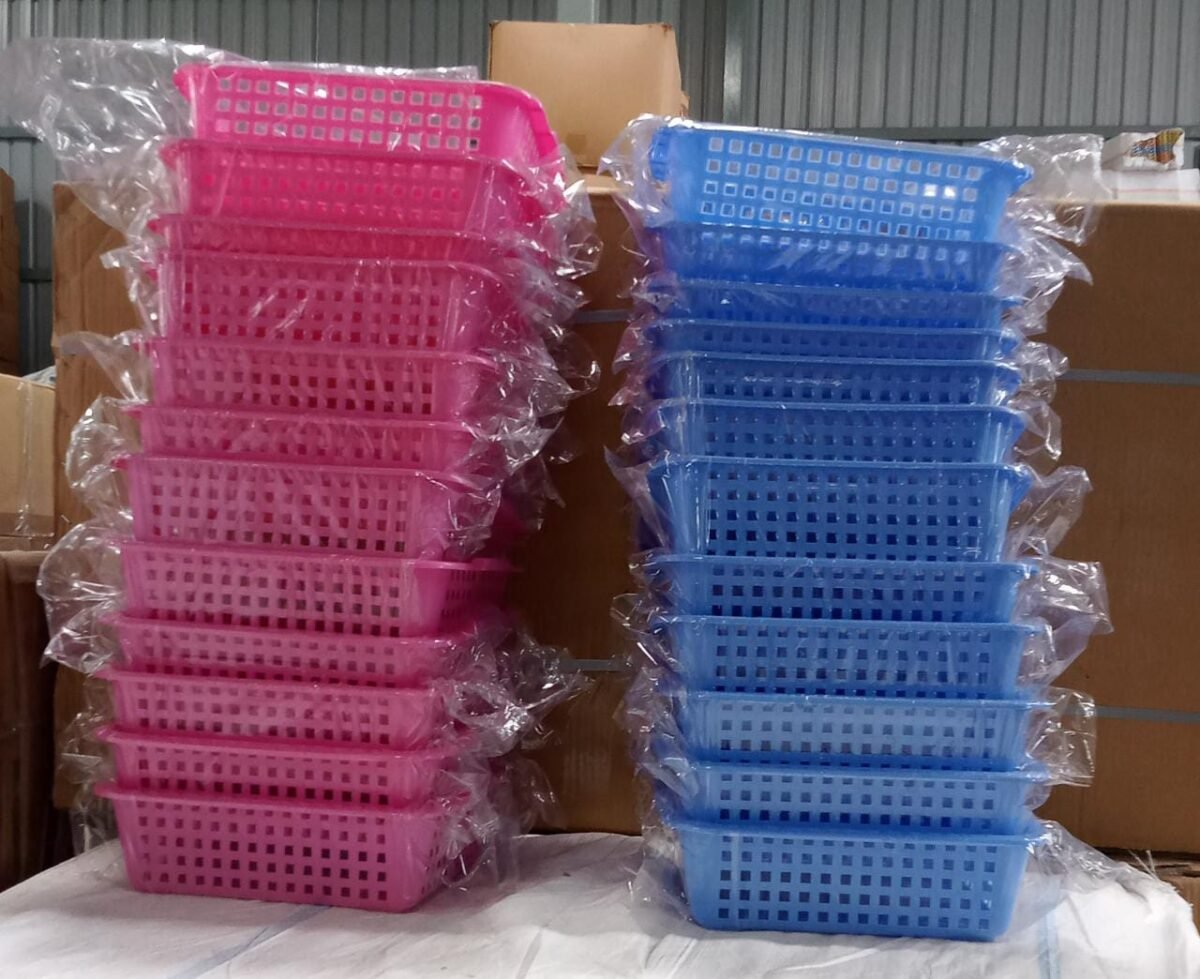 Plastic Small Size Cane Fruit Baskets - Image 6