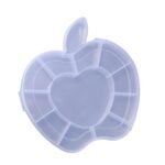 Plastic Apple Shape Jewellery Storage Box (1 Pc)