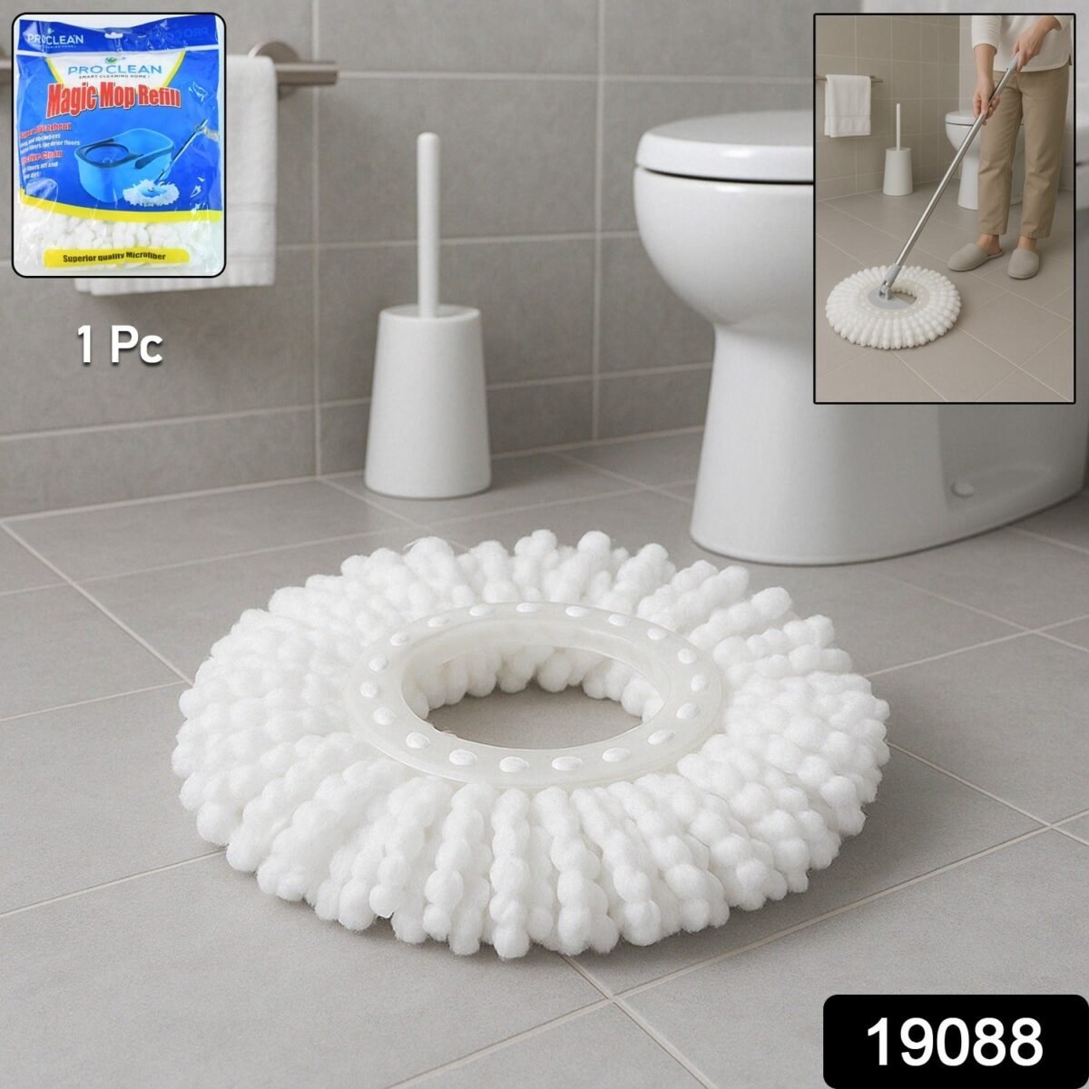 Pro Clean Magic Mop Refill Head (1 Pc) - Image 2